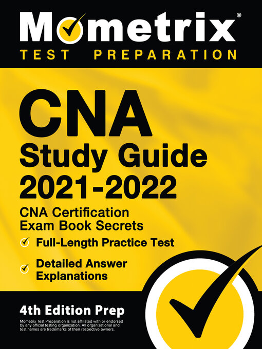 Title details for CNA Study Guide 2021-2022 by Matthew Bowling - Available